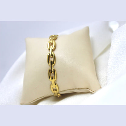 Golden Link Chain Baby Size Bracelet