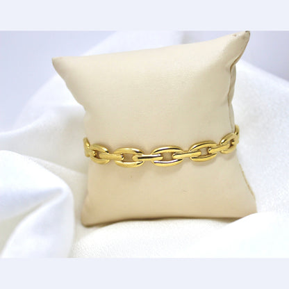 Golden Link Chain Baby Size Bracelet