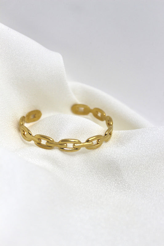 Golden Link Chain Baby Size Bracelet