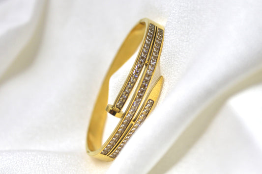 Crystal Dual Band Bracelet