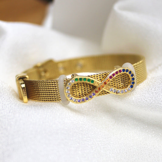 Infinity Watch-Pattern Bracelet