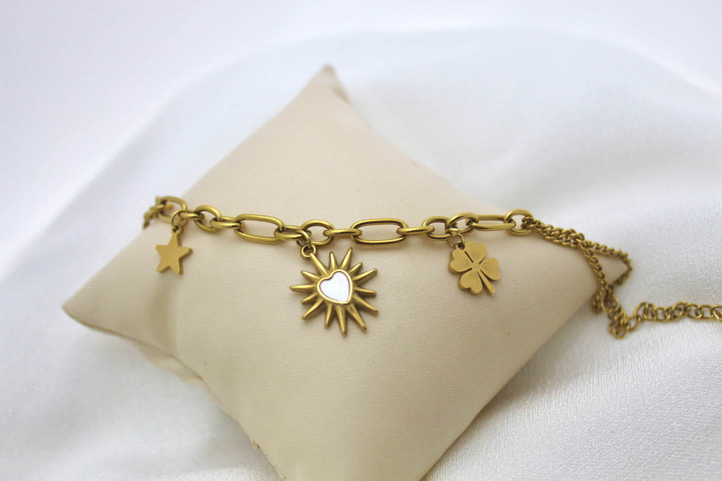 Lucky Charms Gold Bracelet
