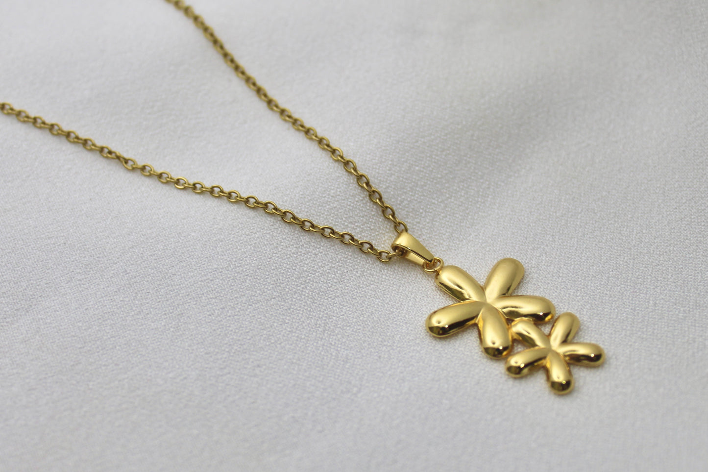 Golden Bloom Statement Jewelry Set