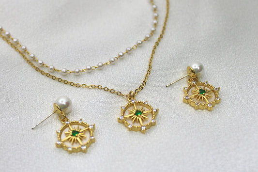 Pearl and Compass Duo Set