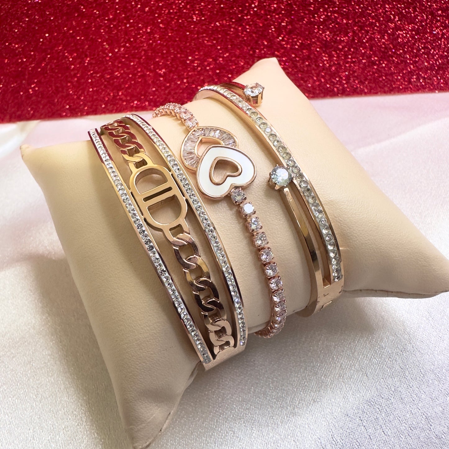 LUXE HEART STACK