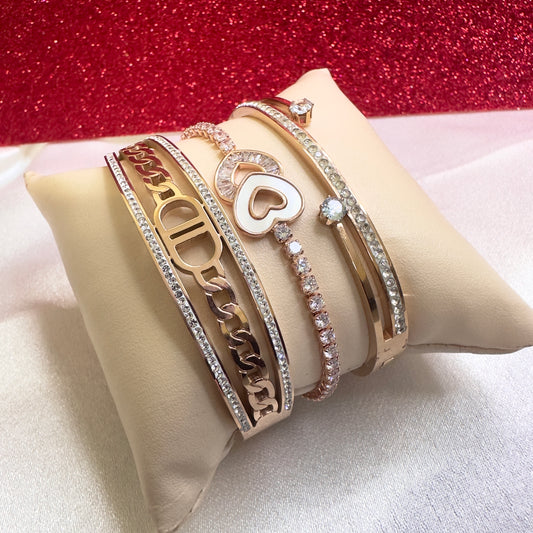 LUXE HEART STACK