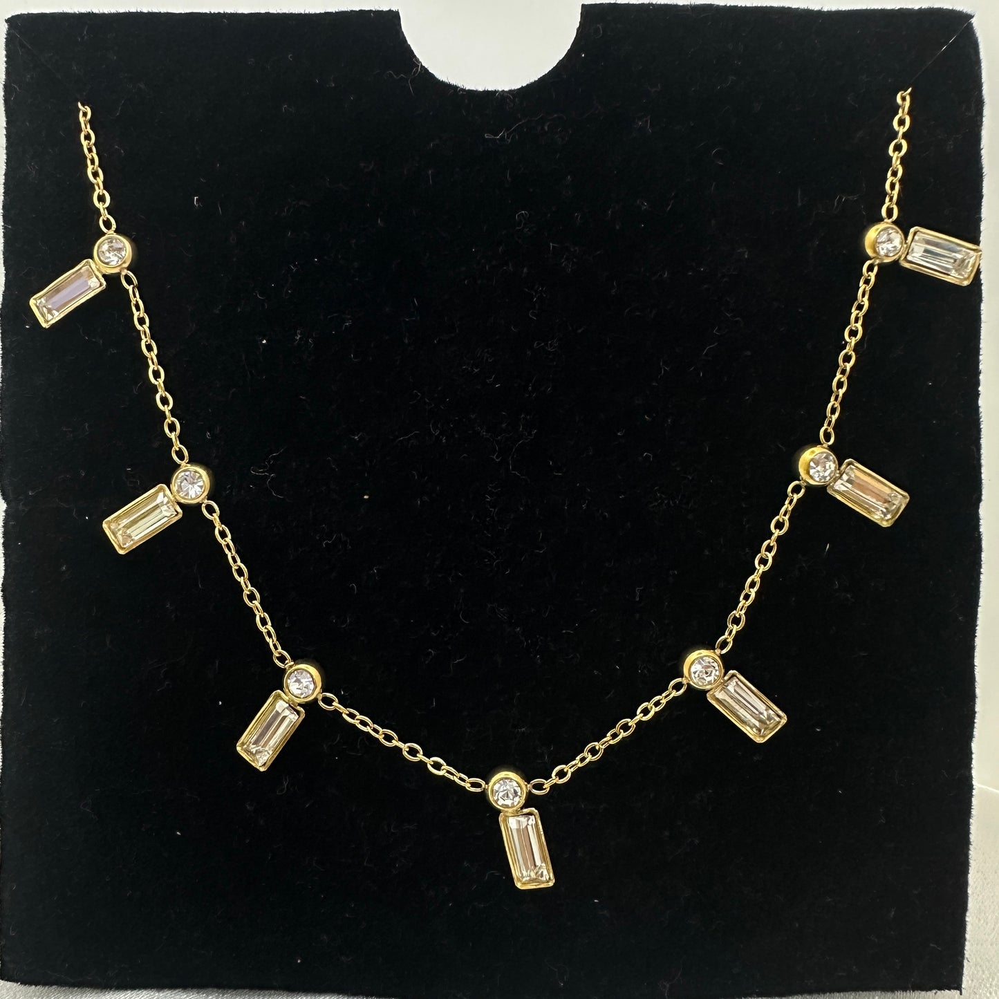 Starlit Drop Necklace