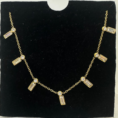 Starlit Drop Necklace