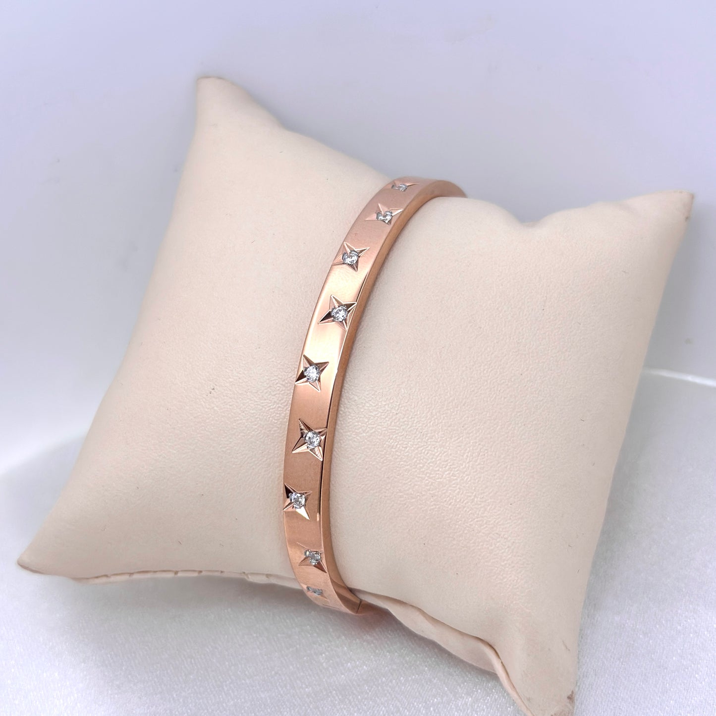(Rose Gold) Star CZ Bracelet