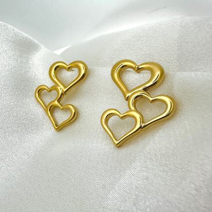 Golden Pulse Hearts