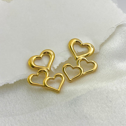 Golden Pulse Hearts