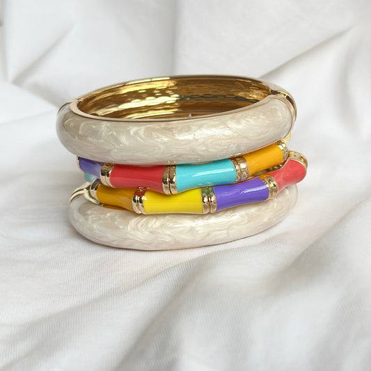 Rangoli Ivory Stack ( Pack of 4 )