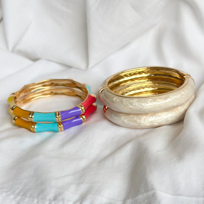 Rangoli Ivory Stack ( Pack of 4 )