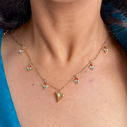 Soft Heart Chaos Necklace