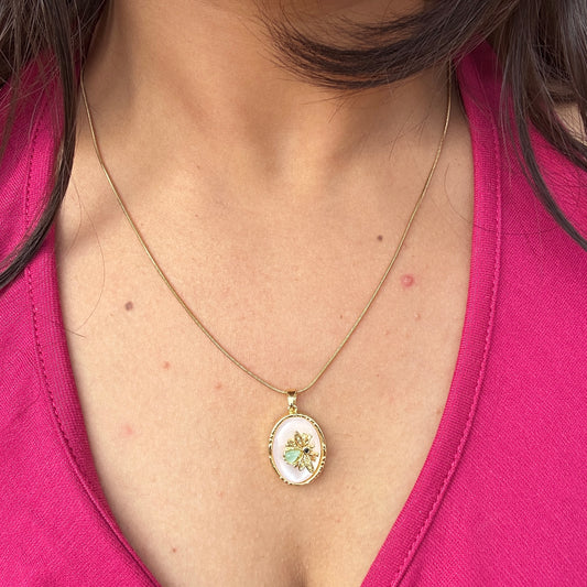 Aaradhya Pearl Necklace