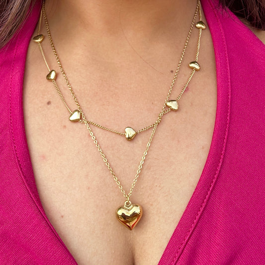 Hridaya Layered  Necklace