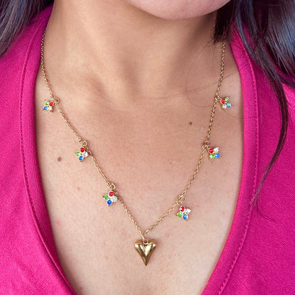 Soft Heart Chaos Necklace