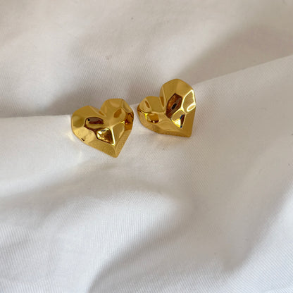 Heart Studs