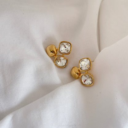 Crystal Trio Studs