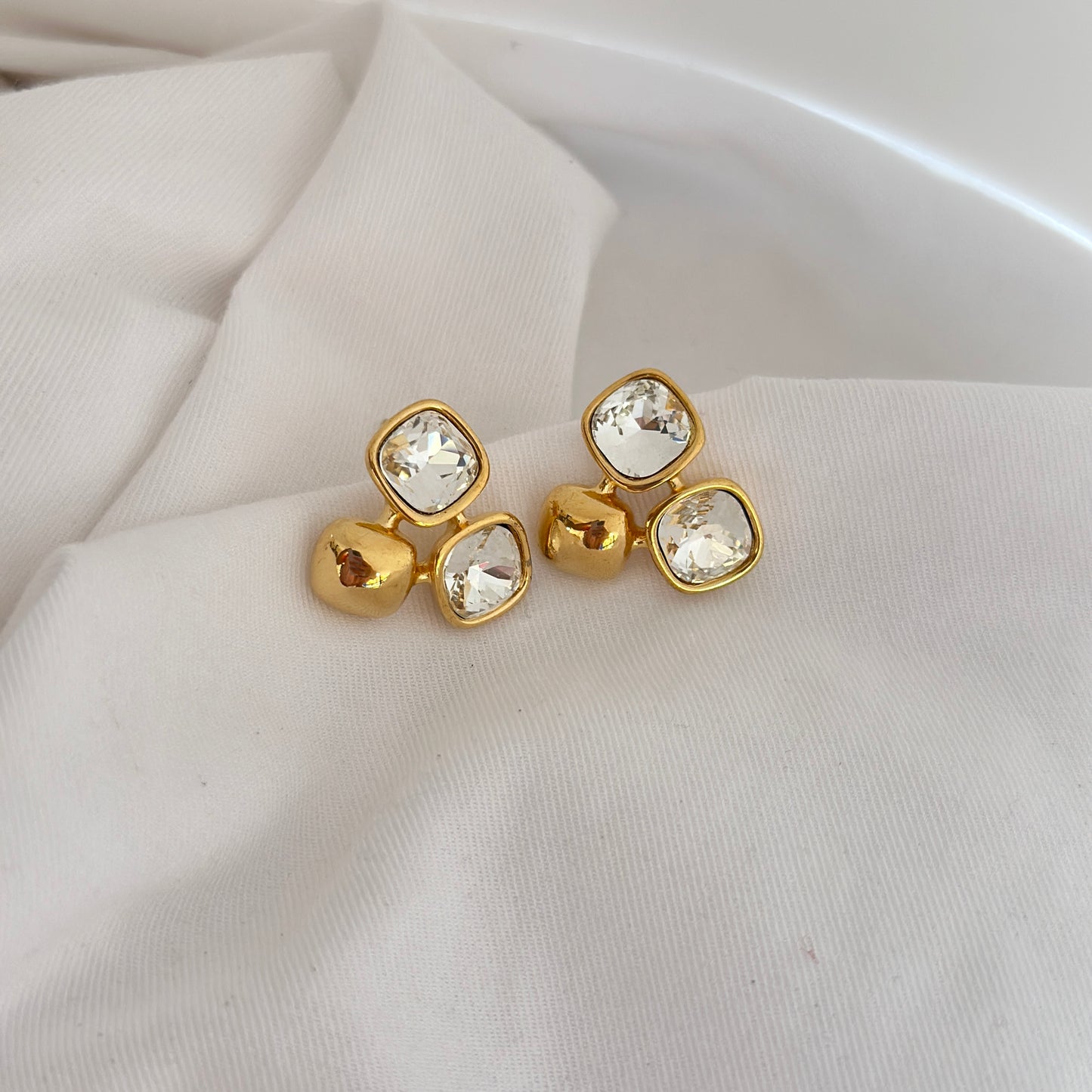 Crystal Trio Studs