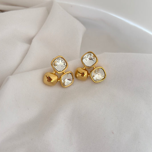 Crystal Trio Studs