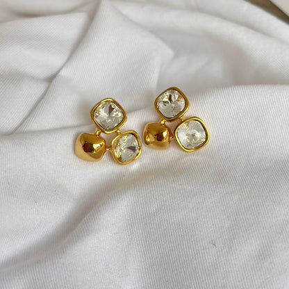 Crystal Trio Studs