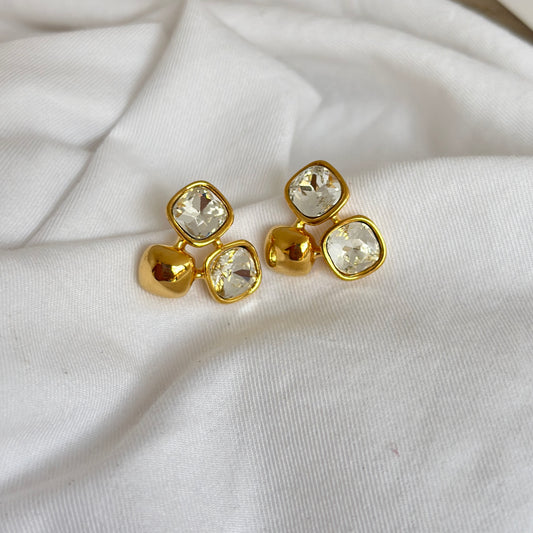 Crystal Trio Studs