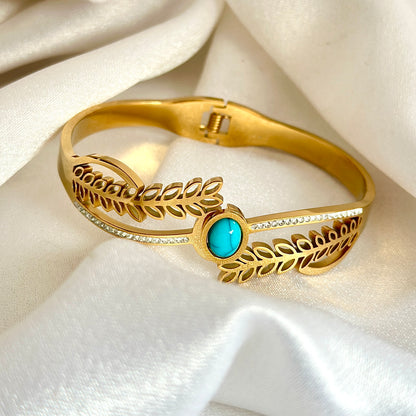 Leaf Statement Bracelet