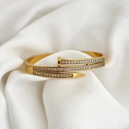 Crystal Dual Band Bracelet