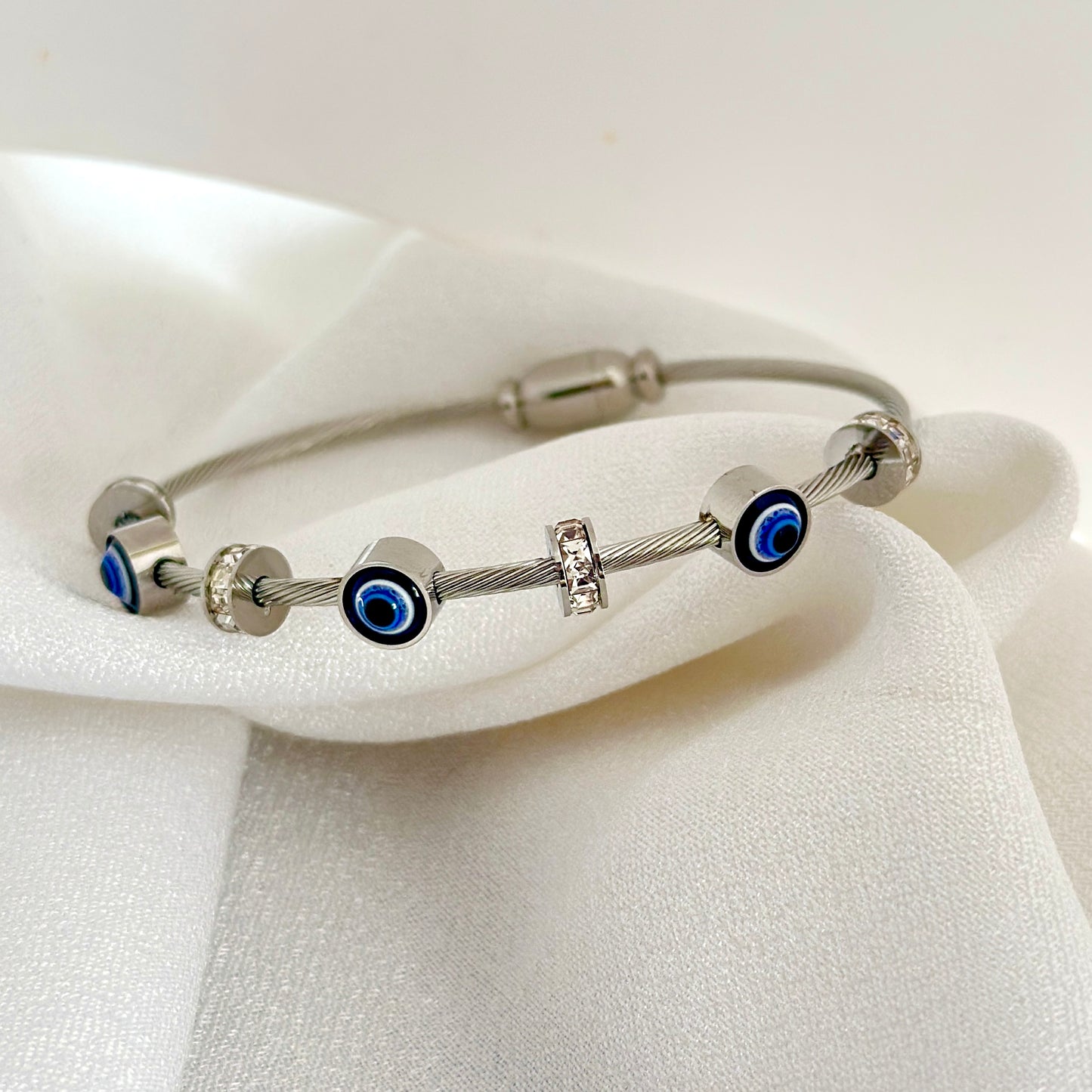 Evil Eye Bracelet ( silver)