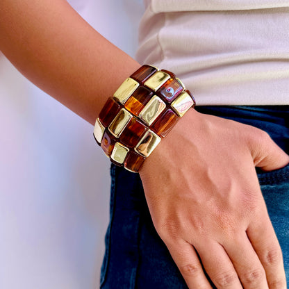 Amber Glow Bracelet