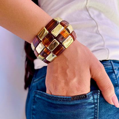 Amber Glow Bracelet