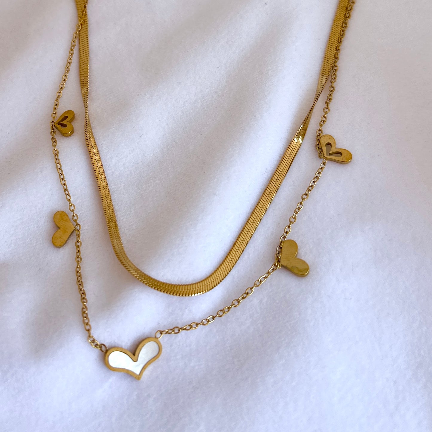 Sweetheart Layered Necklace