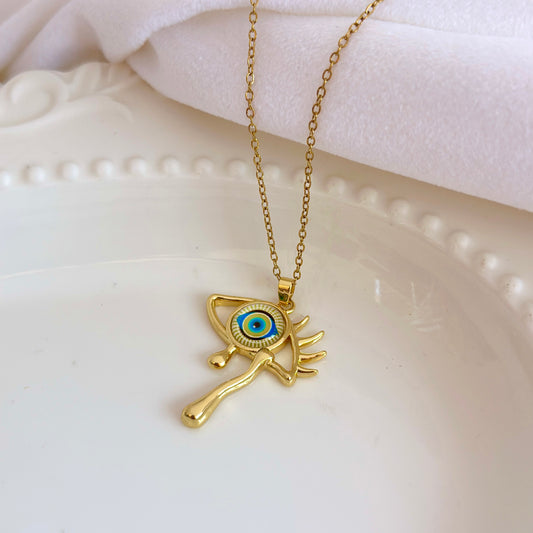 Mystic Eye Charm Necklace