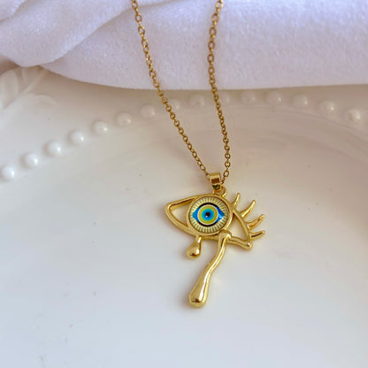 Mystic Eye Charm Necklace