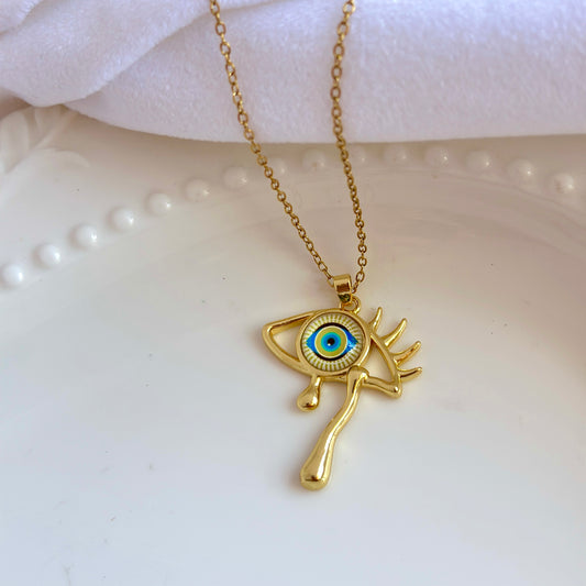 Mystic Eye Charm Necklace