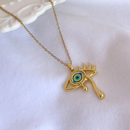 Mystic Eye Charm Necklace
