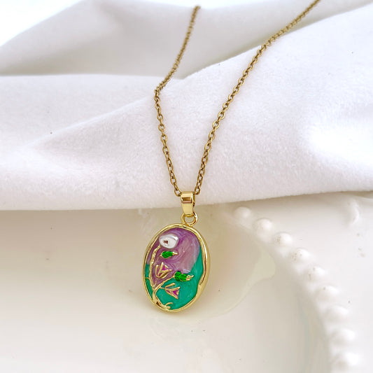 Bloom Art Necklace