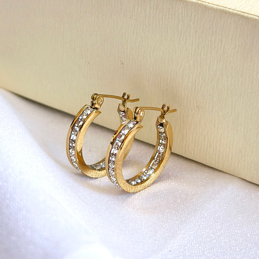 Glow Hoop Earrings