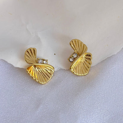 Shell Spark Earrings