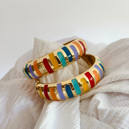 Multicolor Bangle ( SET OF 2 )