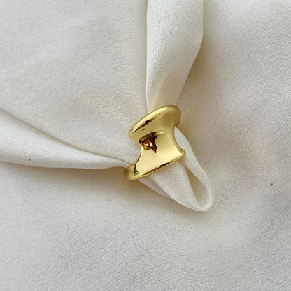 Abstract Wave Ring