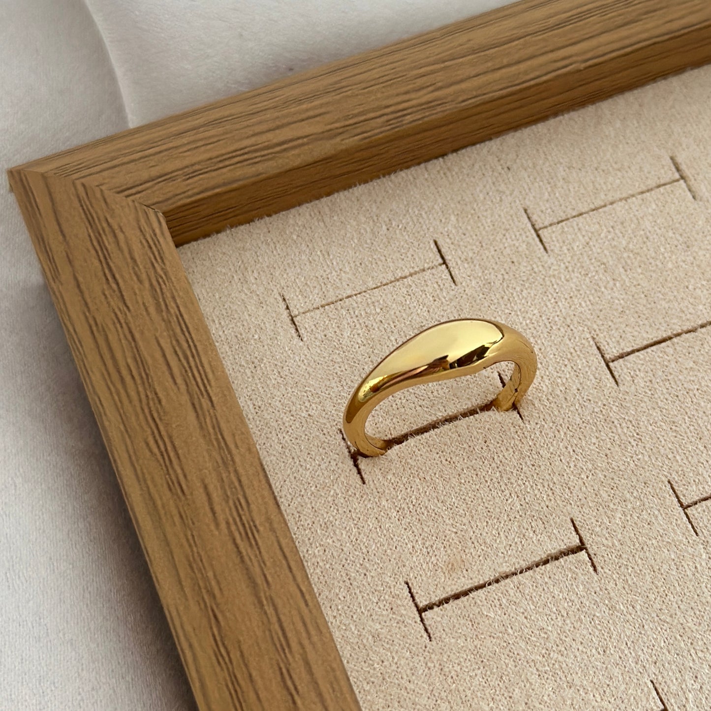Sleek Dome Ring