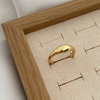 Sleek Dome Ring