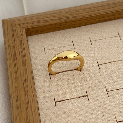 Sleek Dome Ring