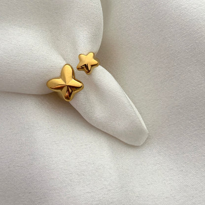 Dual Star Gold Ring