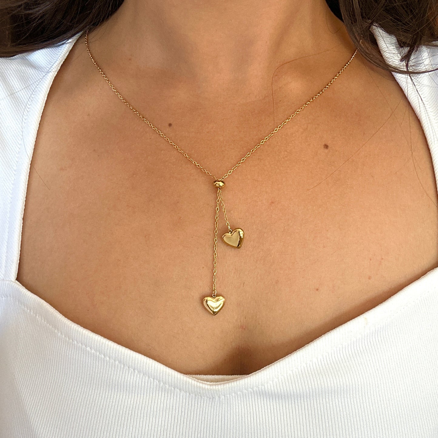 Heart Drop Necklace