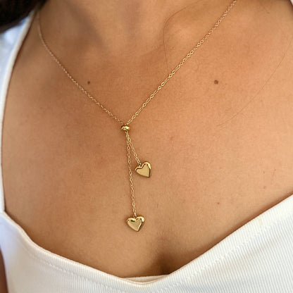 Heart Drop Necklace