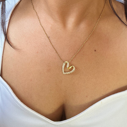 Crystal Heart Necklace