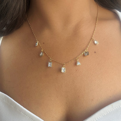Crystal Charm Necklace